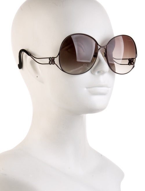 Balenciaga Oversize Gradient Sunglasses