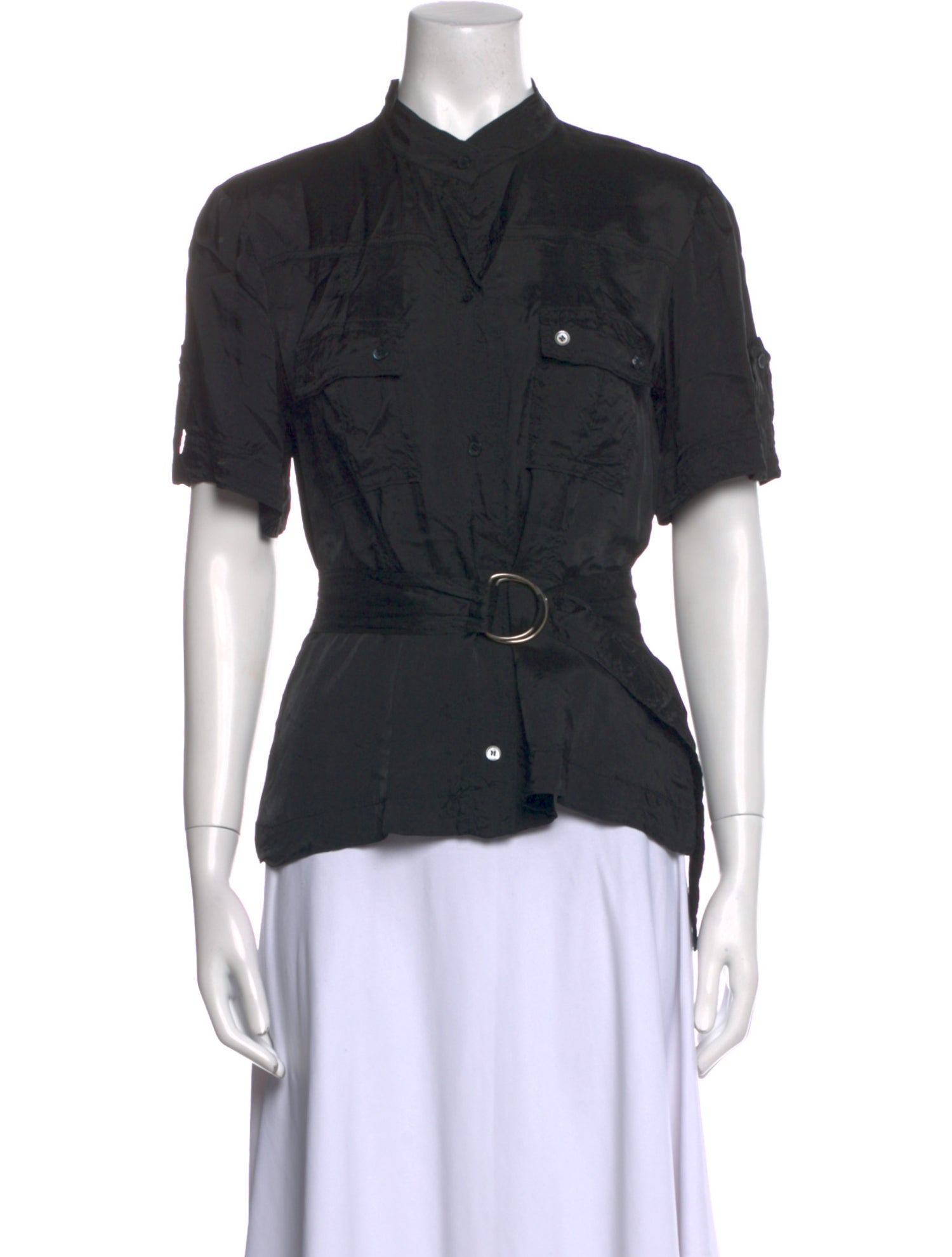 Balenciaga Vintage 2002 Button-Up Top