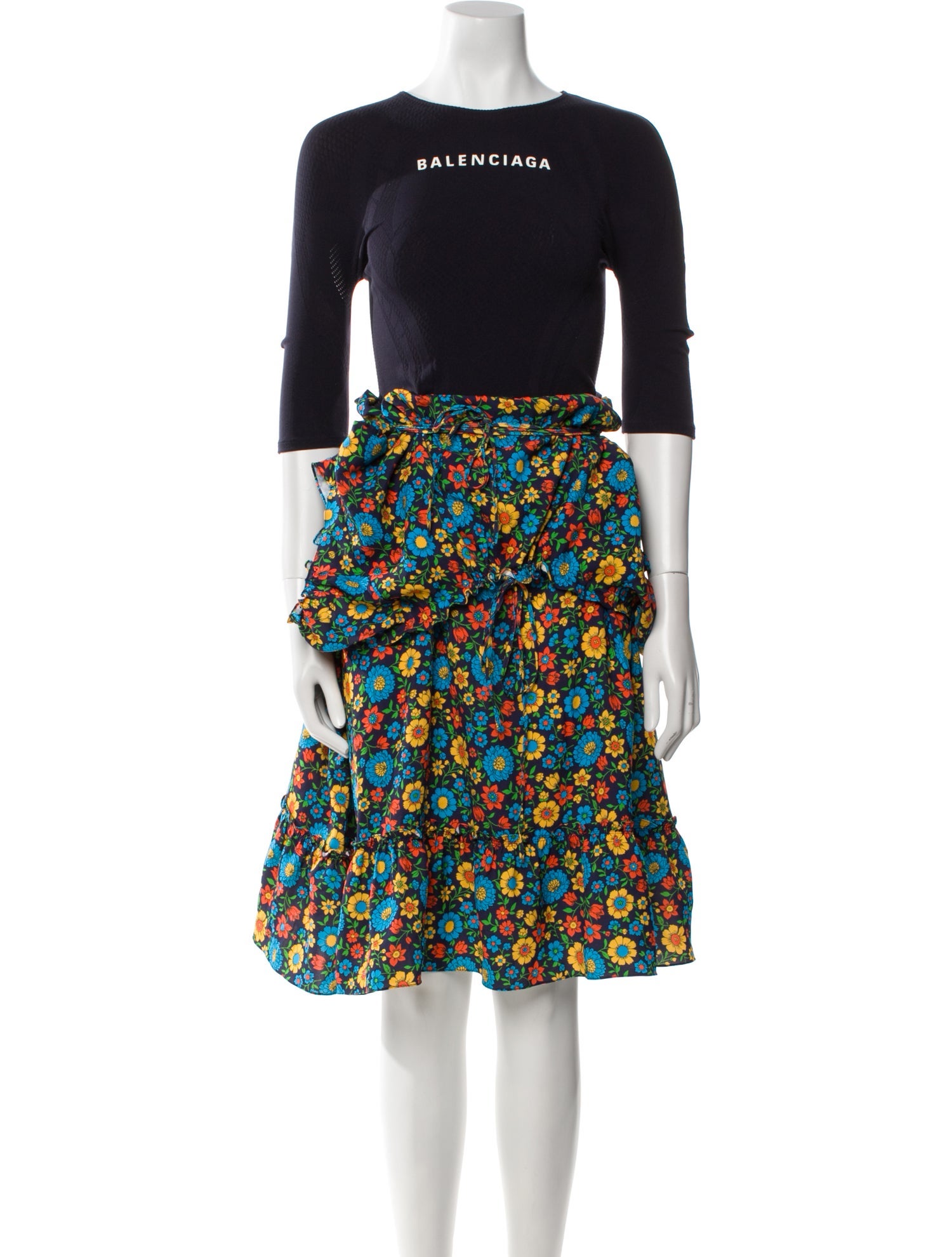 Balenciaga 2017 Long Dress