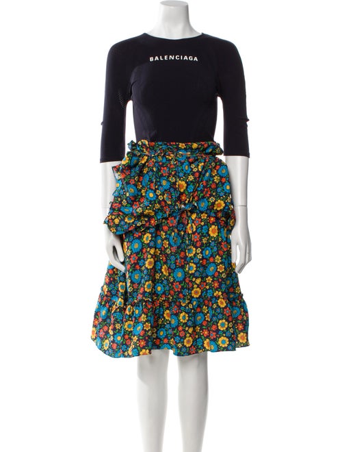 Balenciaga 2017 Long Dress