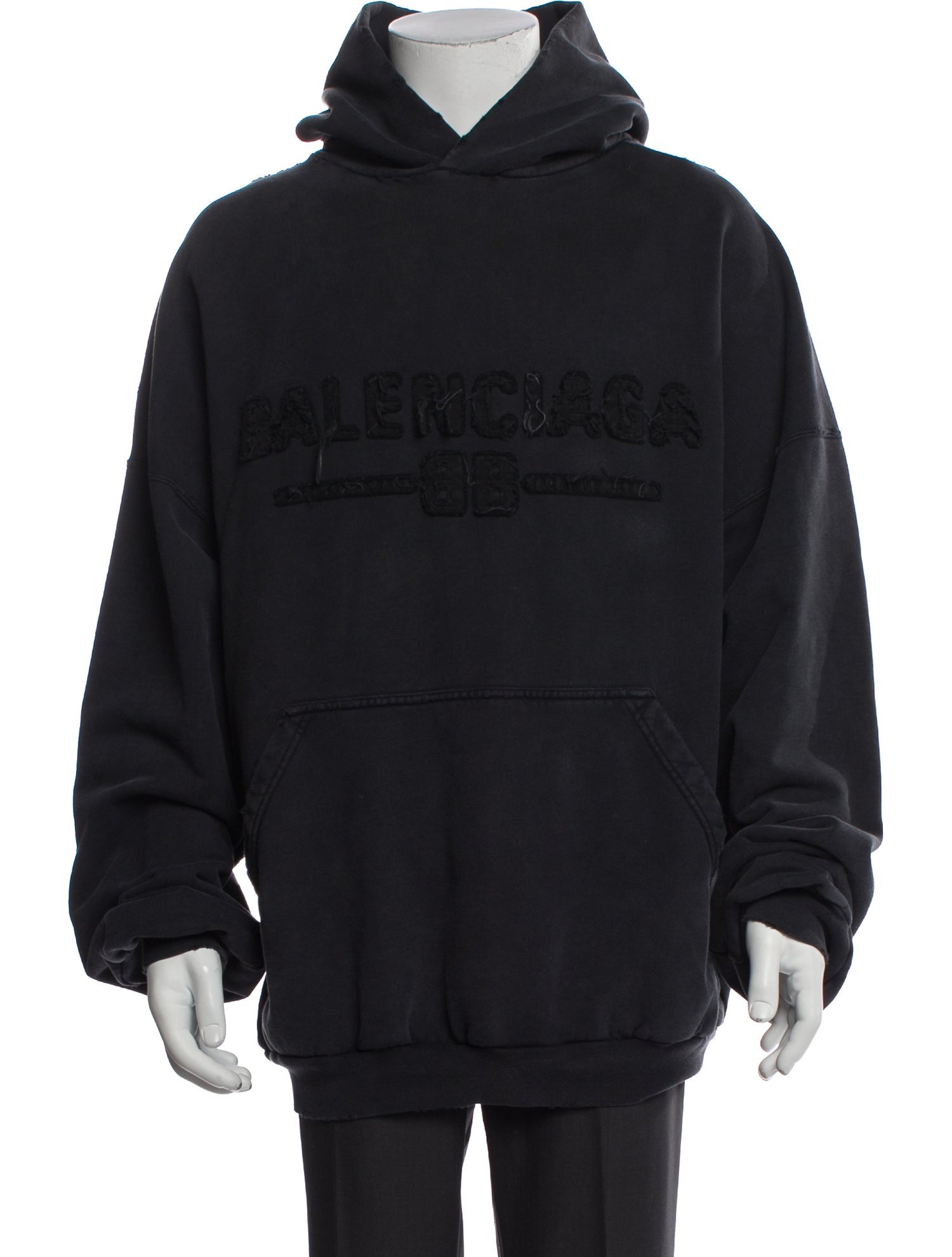 Balenciaga 2024 Graphic Print Hoodie