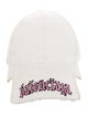 Balenciaga Balenciaga Embroidered Distressed baseball cap