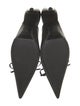 Balenciaga Leather Bow Accents Mules