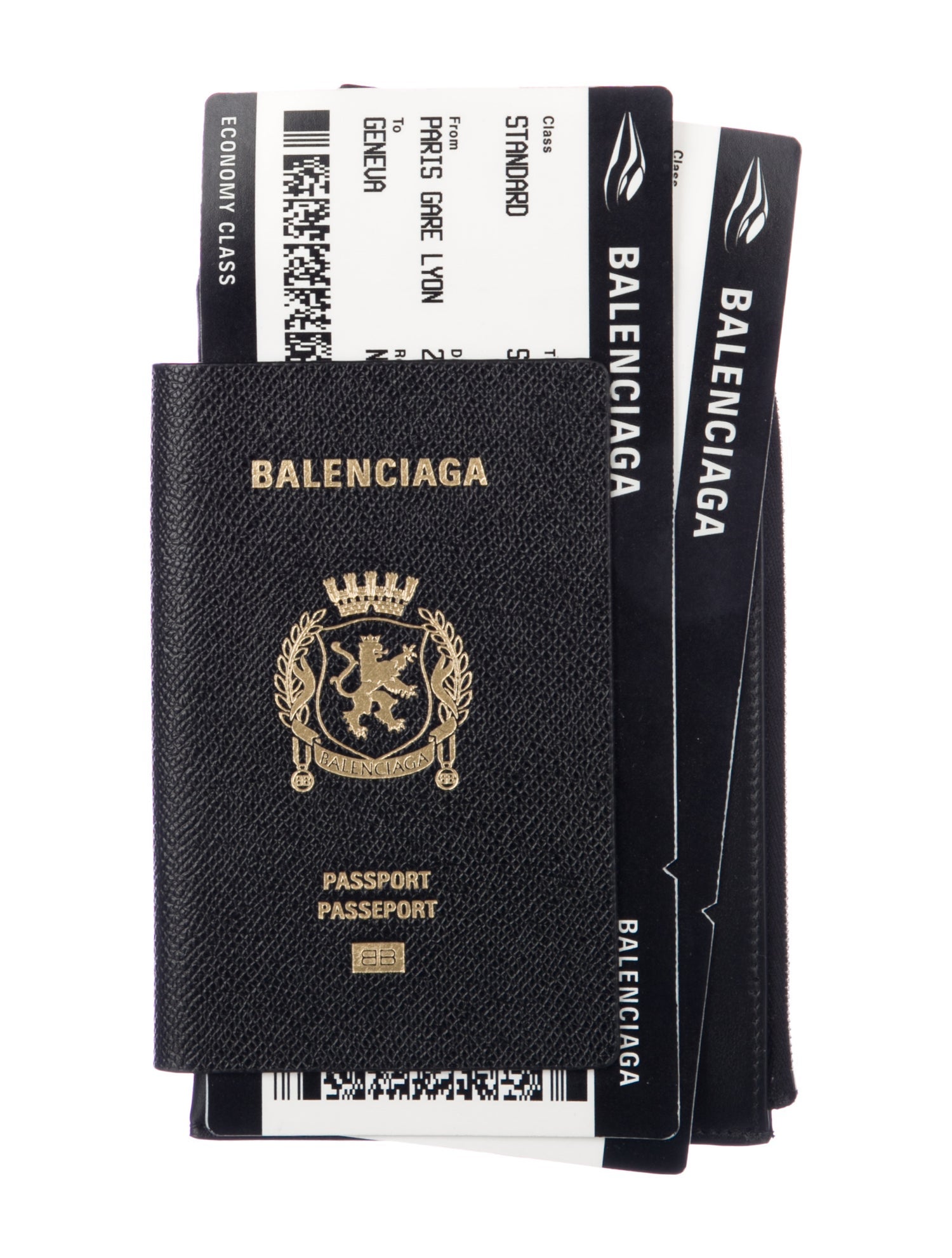 Balenciaga 2024 Passport Compact Wallet
