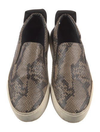 Balenciaga Snakeskin Animal Print Sneakers