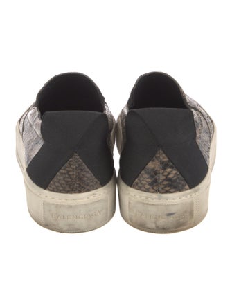 Balenciaga Snakeskin Animal Print Sneakers