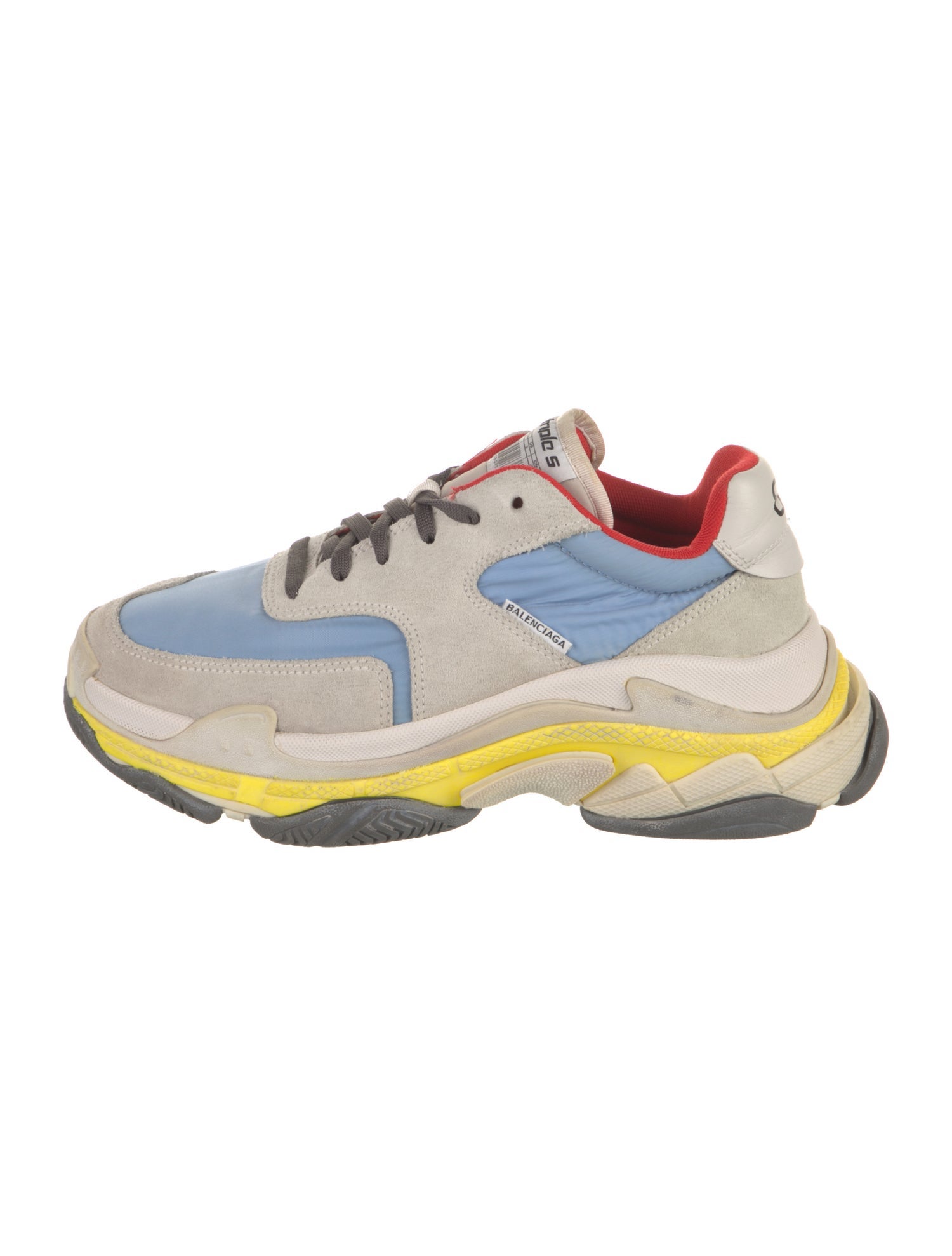 Balenciaga Triple S 'Nylon' Chunky Sneakers
