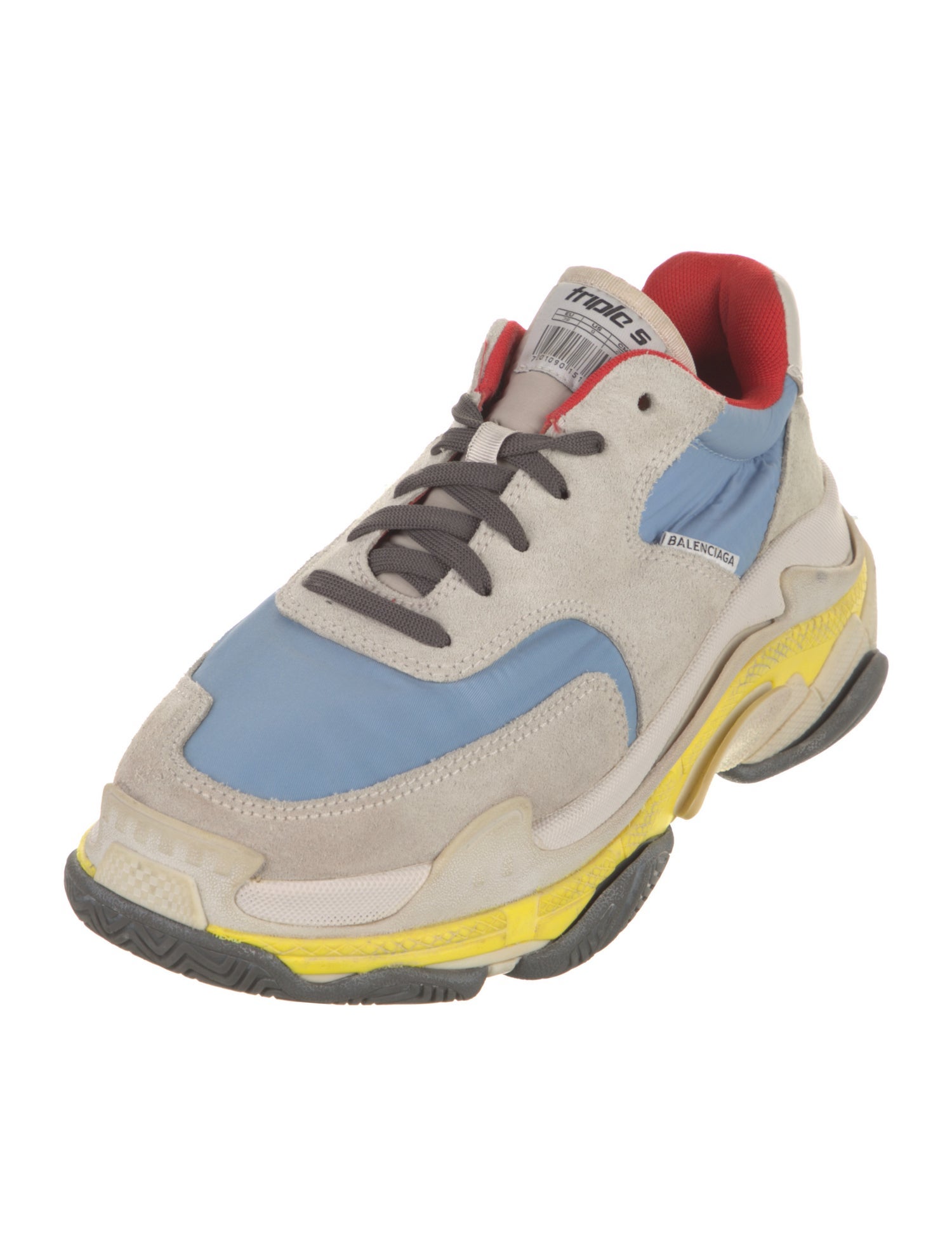 Balenciaga Triple S 'Nylon' Chunky Sneakers