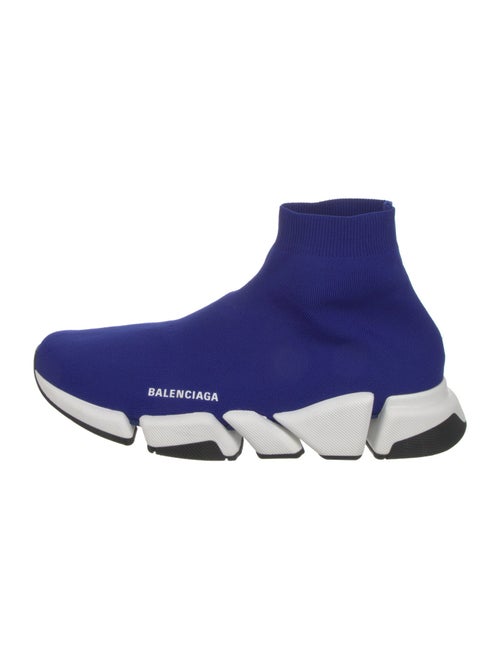 Balenciaga Colorblock Pattern Sock Sneakers