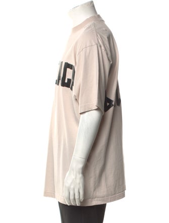 Balenciaga Graphic Print Crew Neck T-Shirt