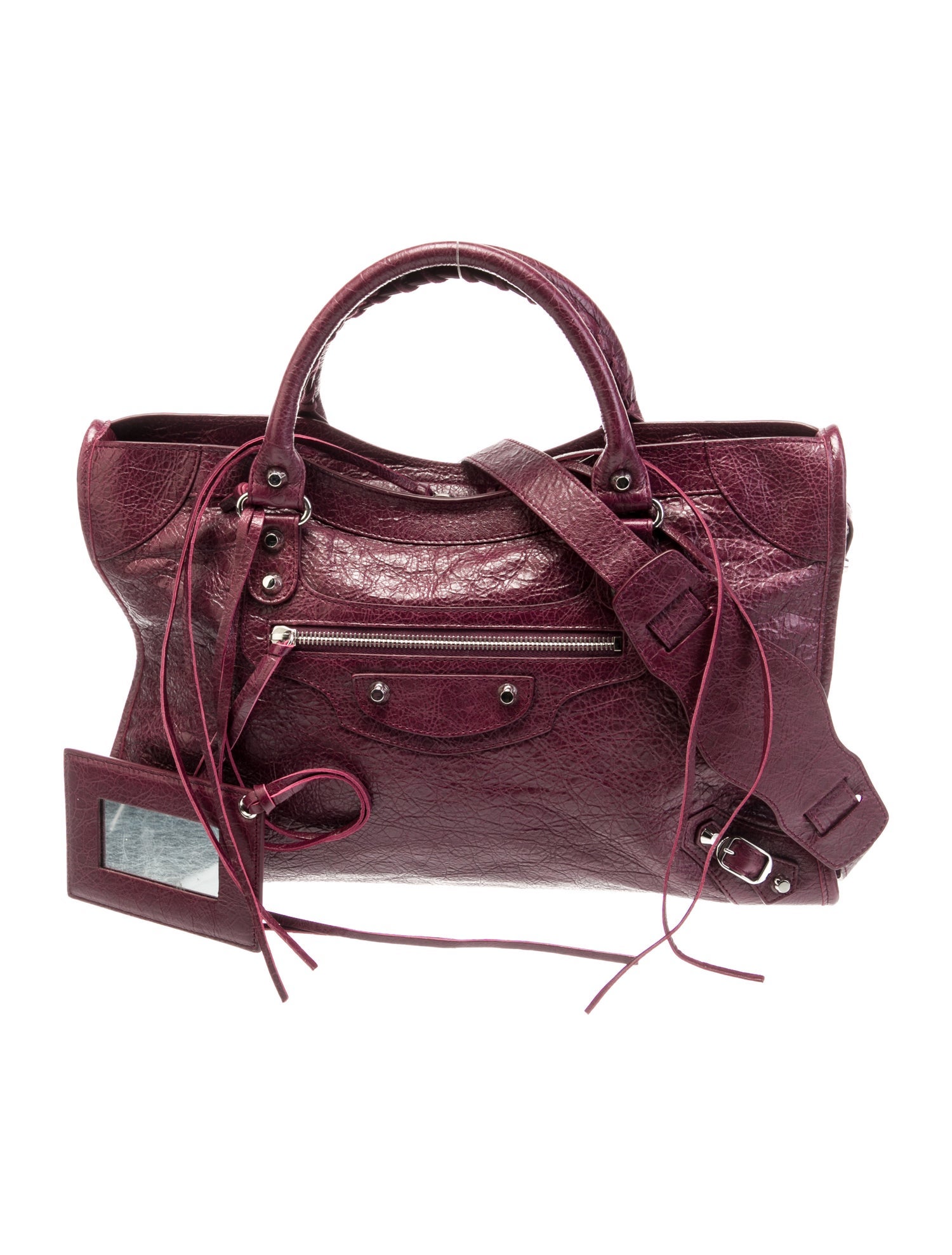 Balenciaga Leather Motocross Classic City