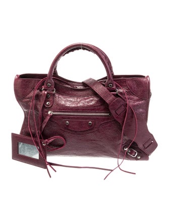 Balenciaga Leather Motocross Classic City