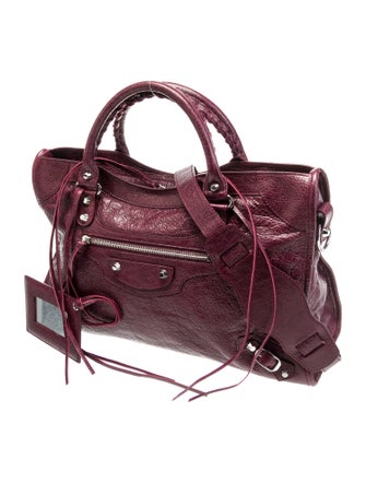 Balenciaga Leather Motocross Classic City