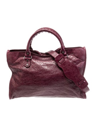 Balenciaga Leather Motocross Classic City