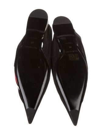 Balenciaga Printed Slingback Flats