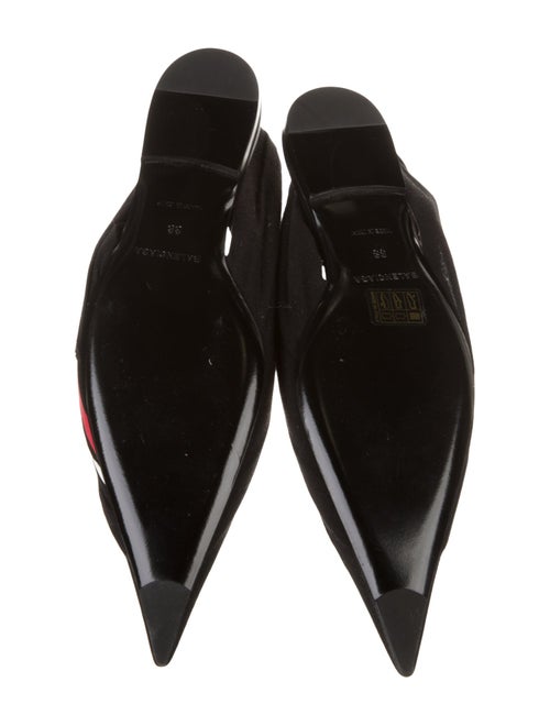 Balenciaga Printed Slingback Flats