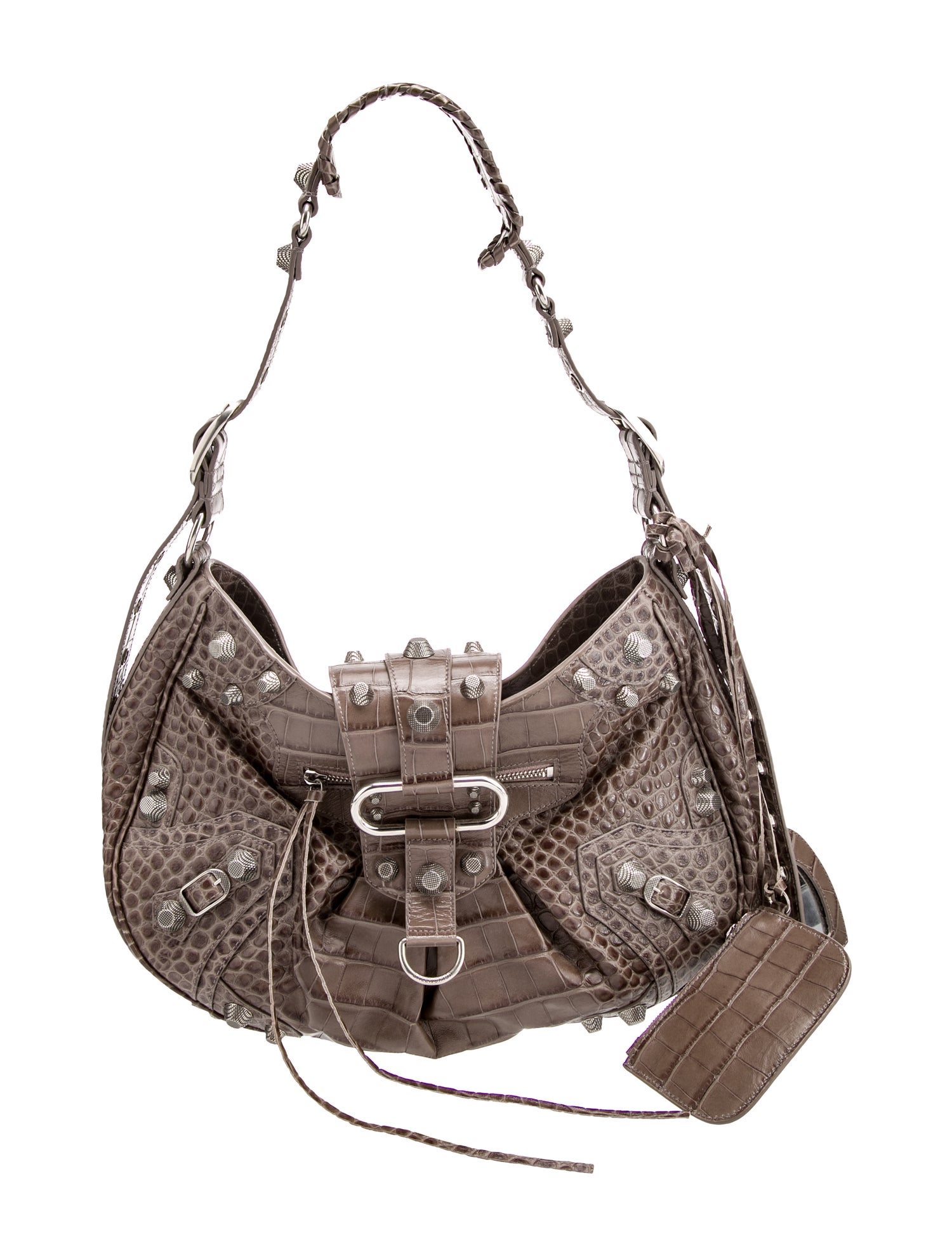 Balenciaga Embossed Leather Le Cagole Medium