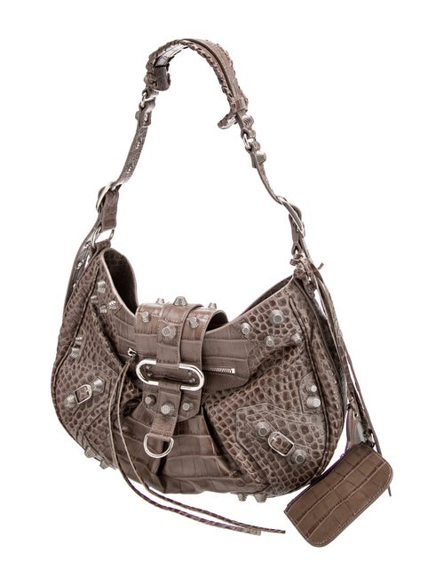 Balenciaga Embossed Leather Le Cagole Medium