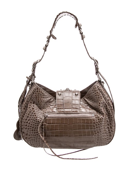 Balenciaga Embossed Leather Le Cagole Medium