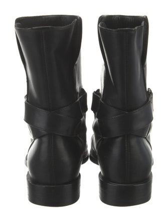 Balenciaga Leather Moto Boots
