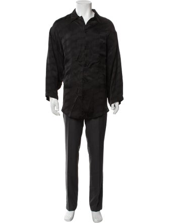 Balenciaga Long Sleeve Button-Up Top