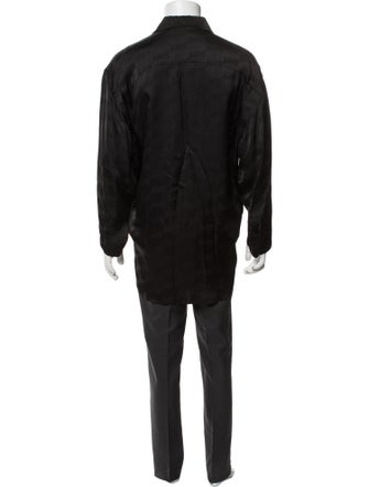 Balenciaga Long Sleeve Button-Up Top