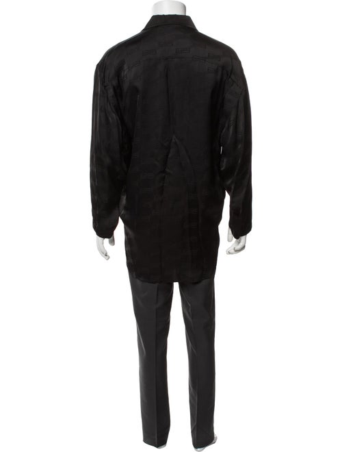 Balenciaga Long Sleeve Button-Up Top