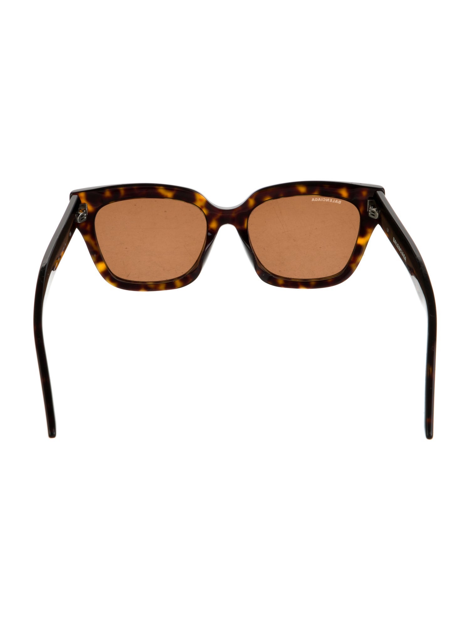 Balenciaga Square Tinted Sunglasses