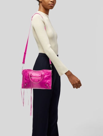 Balenciaga Leather Motocross Classic City