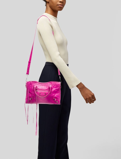 Balenciaga Leather Motocross Classic City