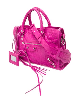 Balenciaga Leather Motocross Classic City