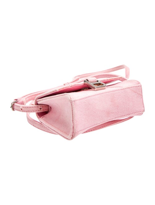 Balenciaga Denim Hourglass Mini 2022