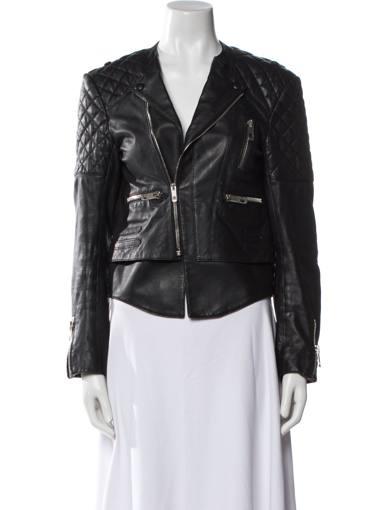 Balenciaga 2013 Leather Biker Jacket
