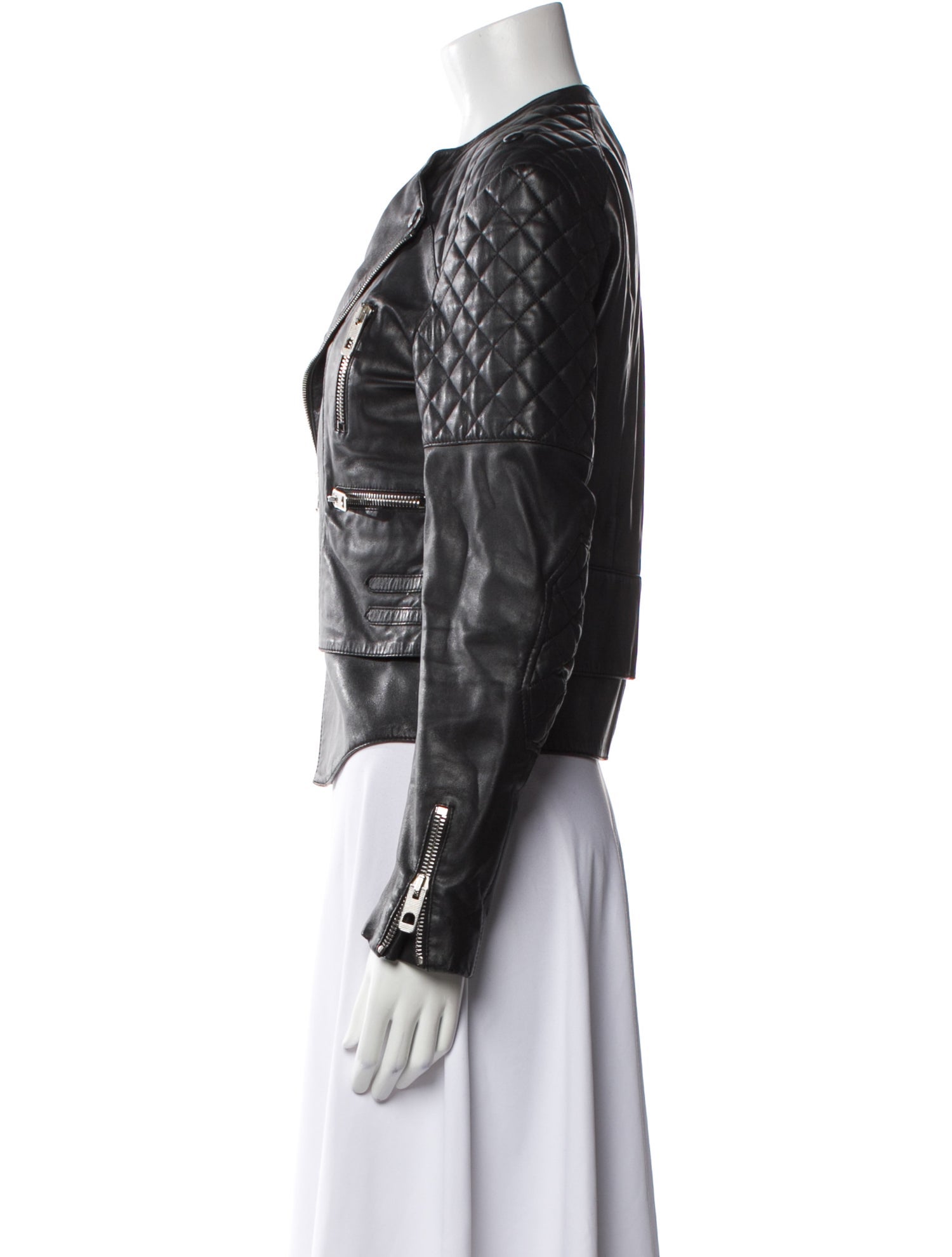 Balenciaga 2013 Leather Biker Jacket