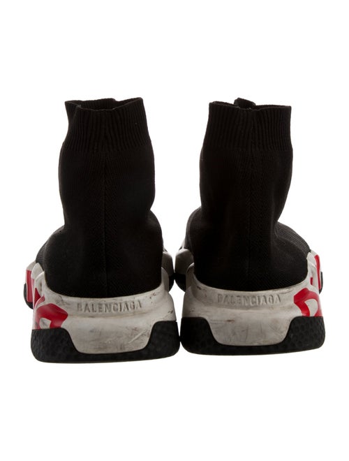 Balenciaga Speed Trainer 'Graffiti' Sock Sneakers