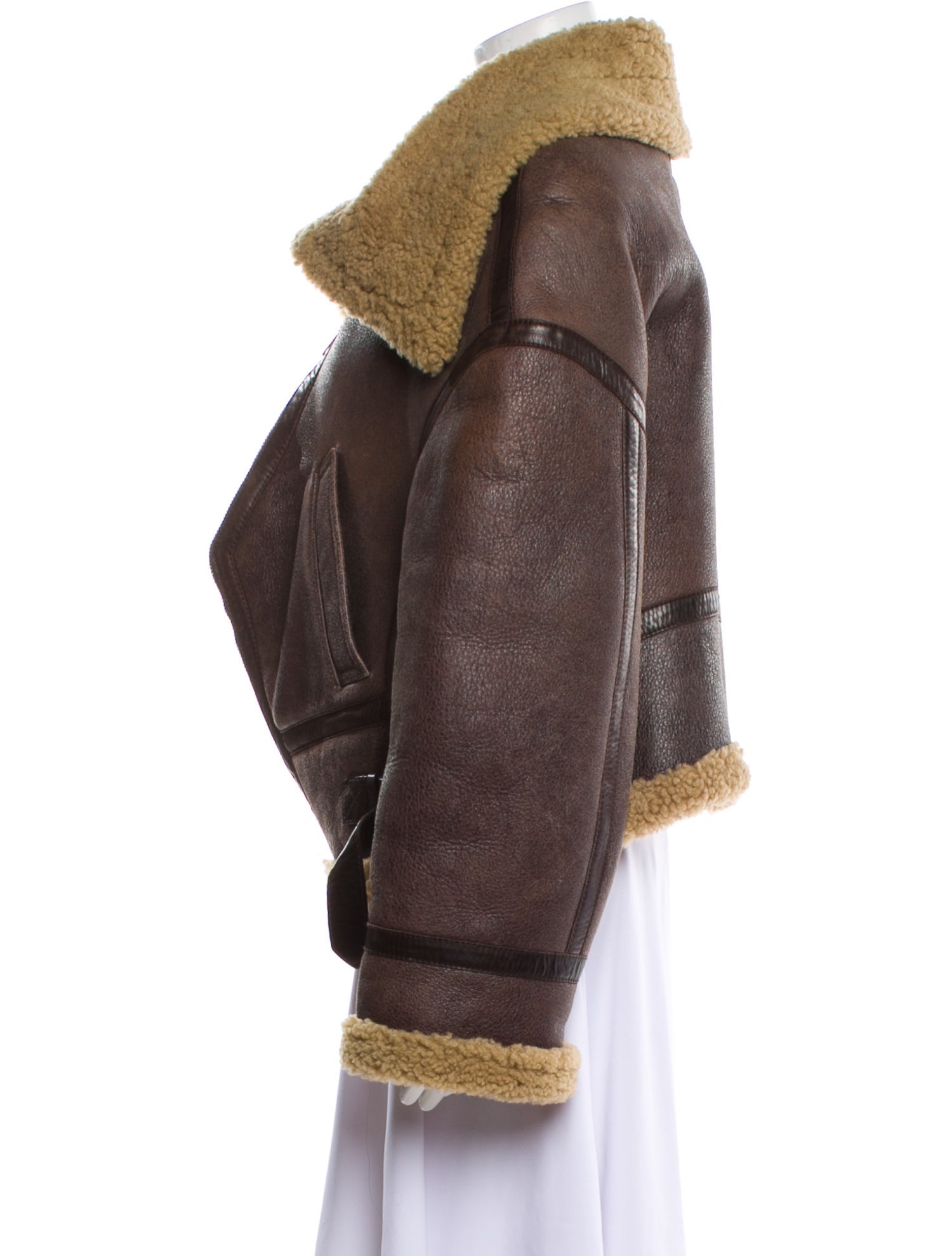 Balenciaga 2016-2017 Shearling Faux Fur Coat