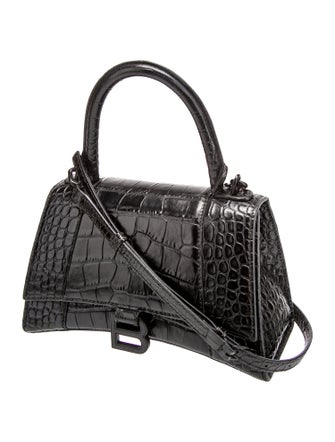 Balenciaga Embossed Leather Hourglass
