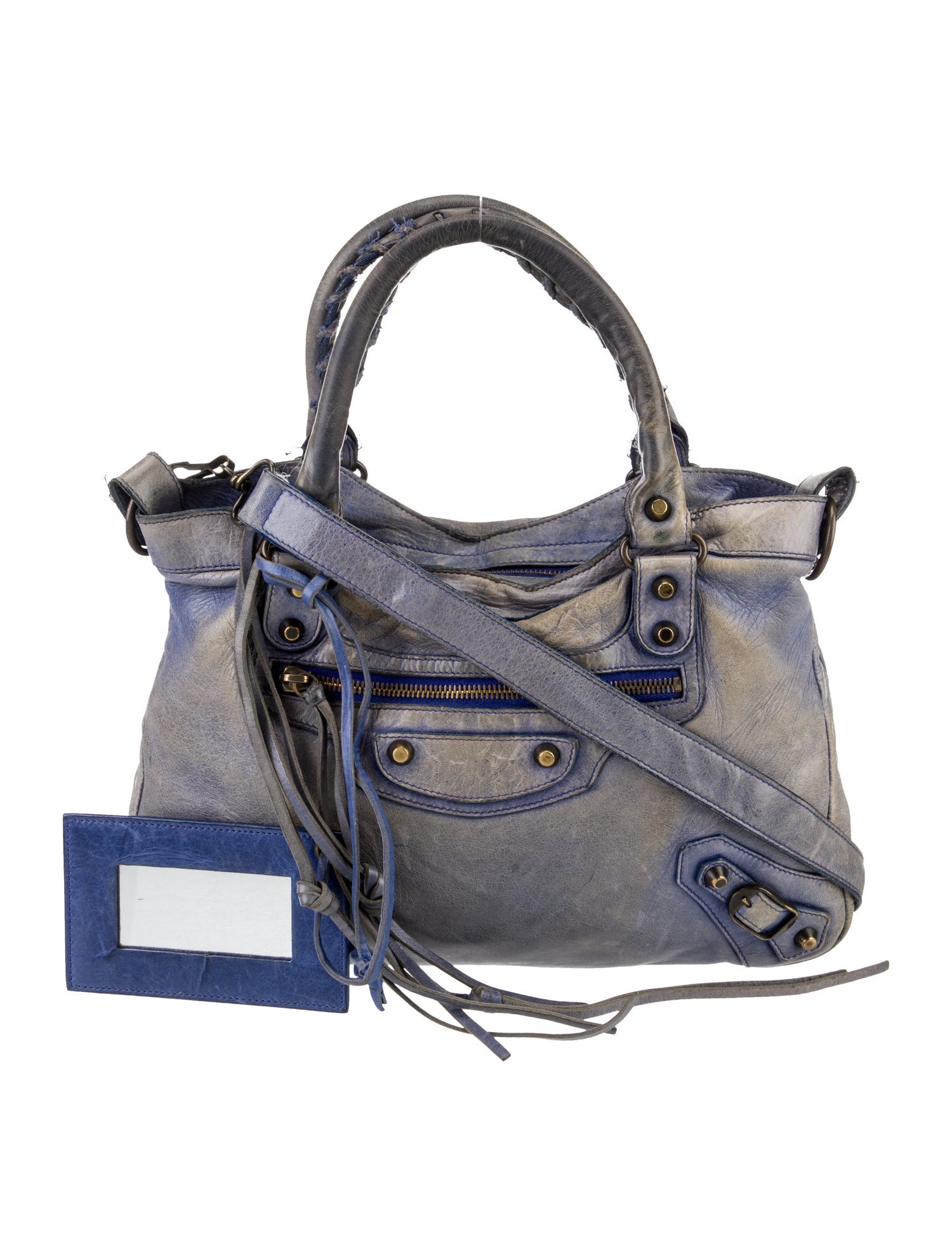 Balenciaga Lambskin Motocross Classic City