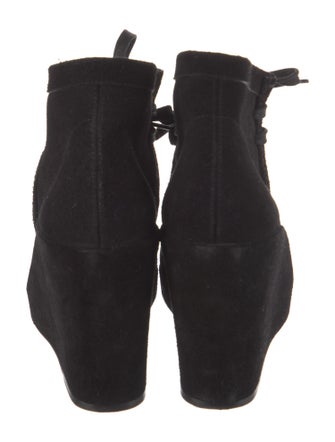 Balenciaga Suede Lace-Up Boots