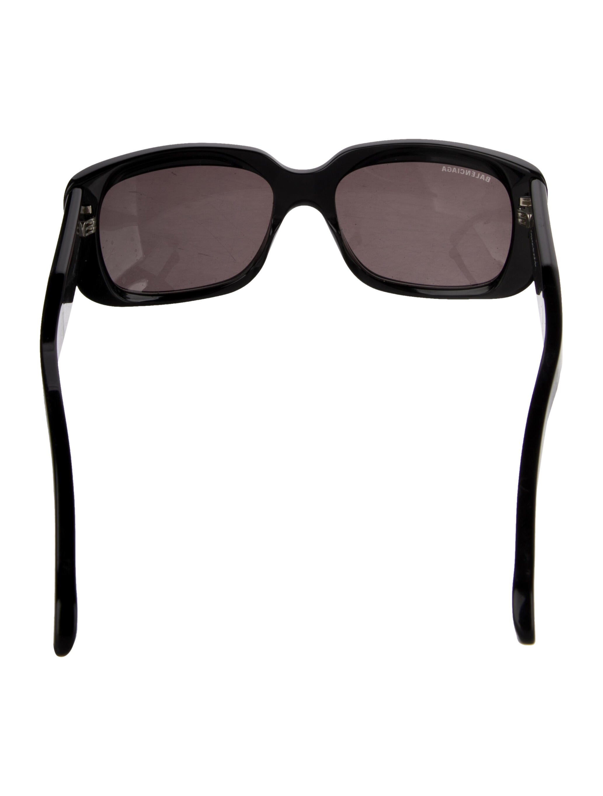 Balenciaga Square Tinted Sunglasses