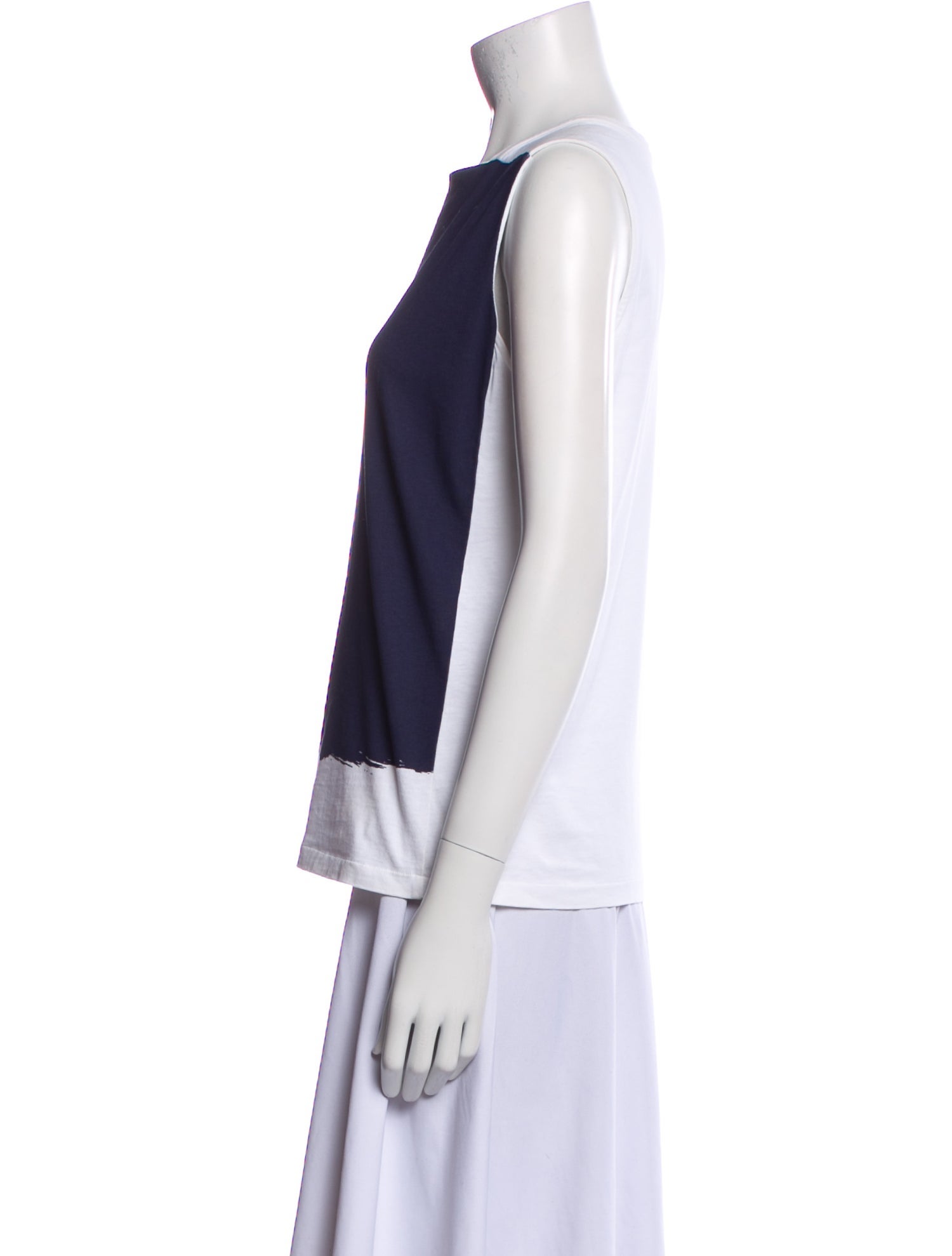 Balenciaga 2013 Bateau Neckline Top