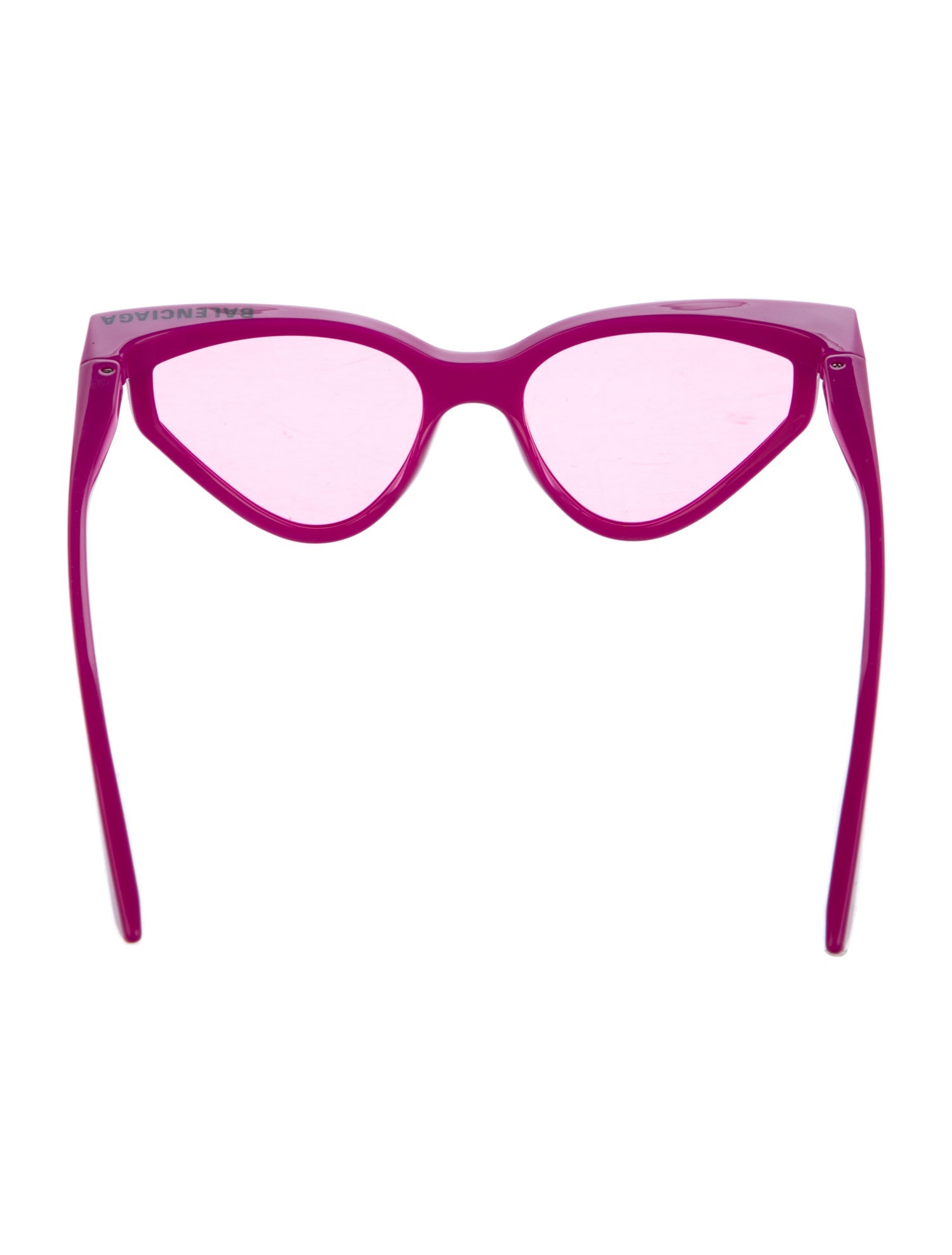 Balenciaga Cat-Eye Tinted Sunglasses