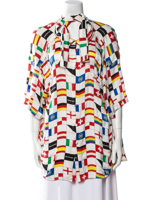 Balenciaga 2018 'Flags' Tunic