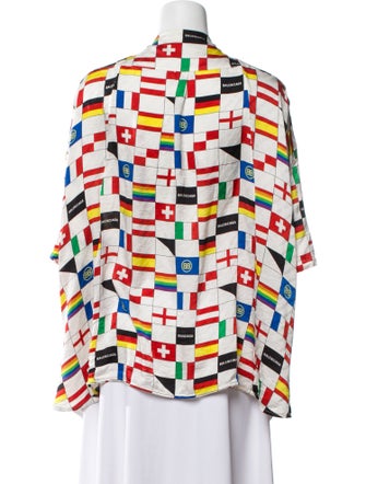 Balenciaga 2018 'Flags' Tunic