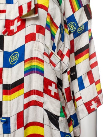 Balenciaga 2018 'Flags' Tunic