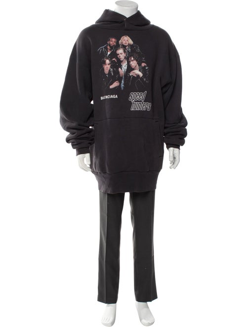 Balenciaga 2018 Speed Hunters Oversized Hoodie