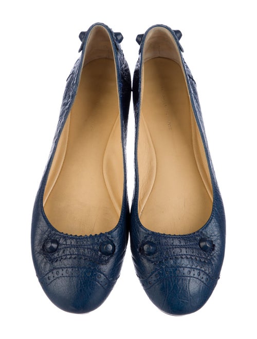 Balenciaga Leather Ballet Flats
