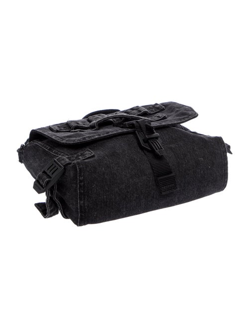 Balenciaga Denim Army Messenger Bag