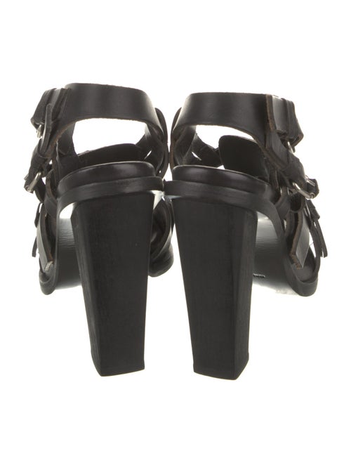 Balenciaga Leather Gladiator Sandals