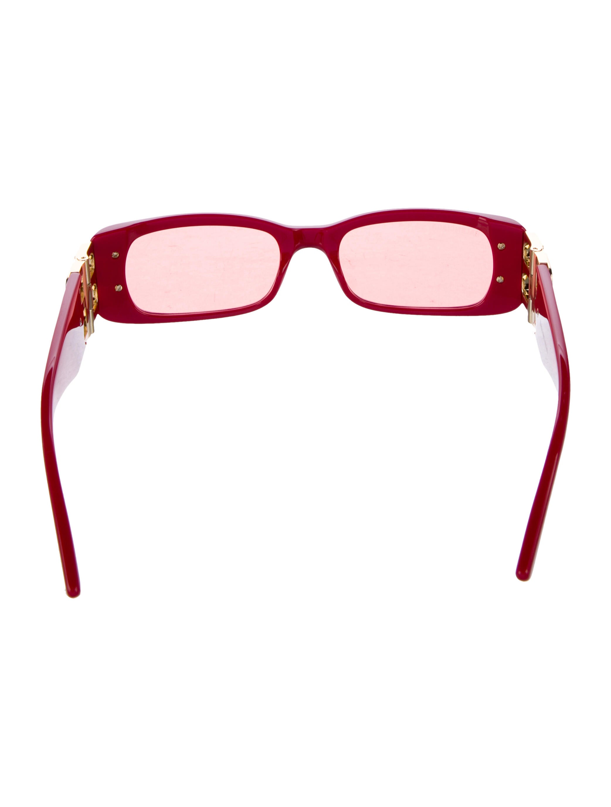 Balenciaga Square Tinted Sunglasses